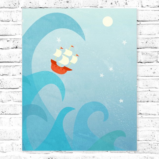 Poster Art nautique (Sailing Boat poster)
