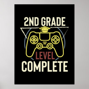 Poster Art Niveau de deuxième année terminé