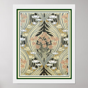Poster Art Nouveau 11 x de William Morris copie 14