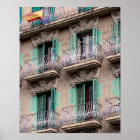 Art Nouveau Windows - Barcelone, Espagne Jigsaw Pu