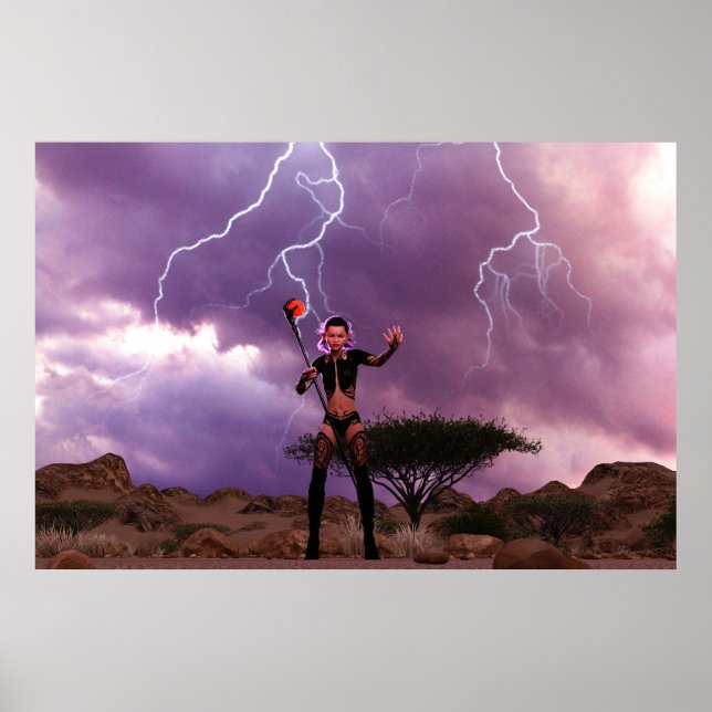 Poster Art numérique Daz Studio de l'éclairage (Devant)