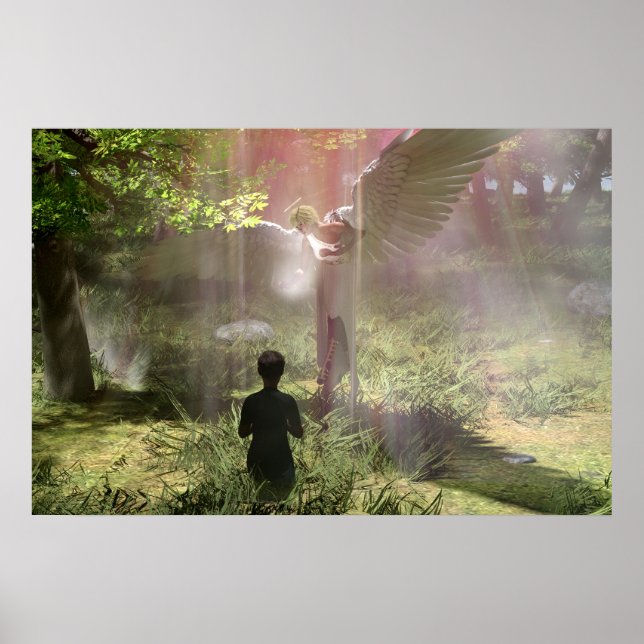 Poster Art numérique du studio Angel Daz (Devant)