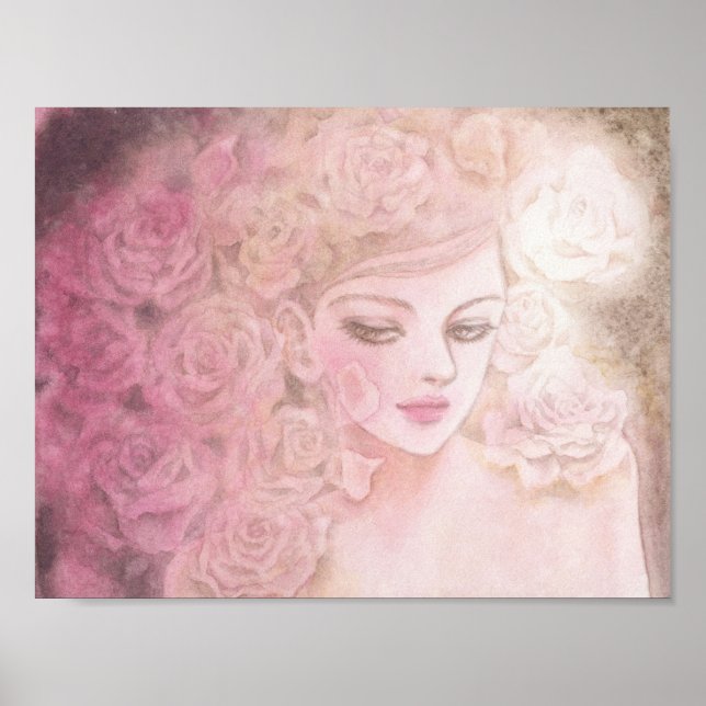 Poster Art original de Rosie Allyssa (Devant)