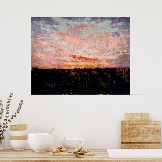 Poster Art par Abbott Handerson Thayer Captivant Sunrise (Cuisine)