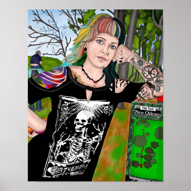 Poster Art personnalisé | Ajoutez votre art à cela (Devant)