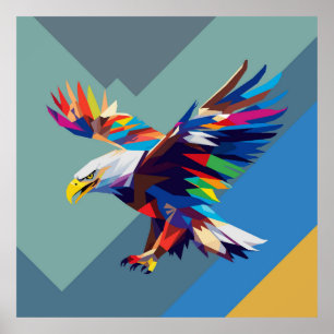 Poster art pop aigle