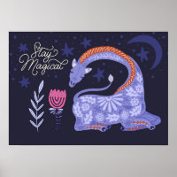 Art populaire de la Giraffe magique