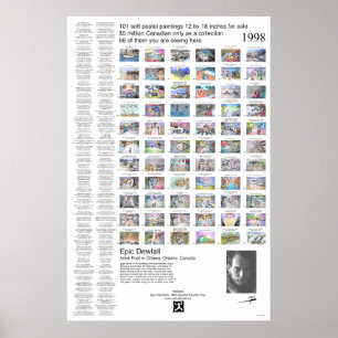 Poster Art rêveur de l'affiche 01