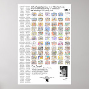 Poster Art rêveur de l'affiche 08