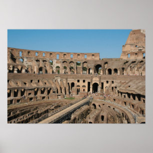 Poster Art romain. Le Colosseum ou Flavien 5