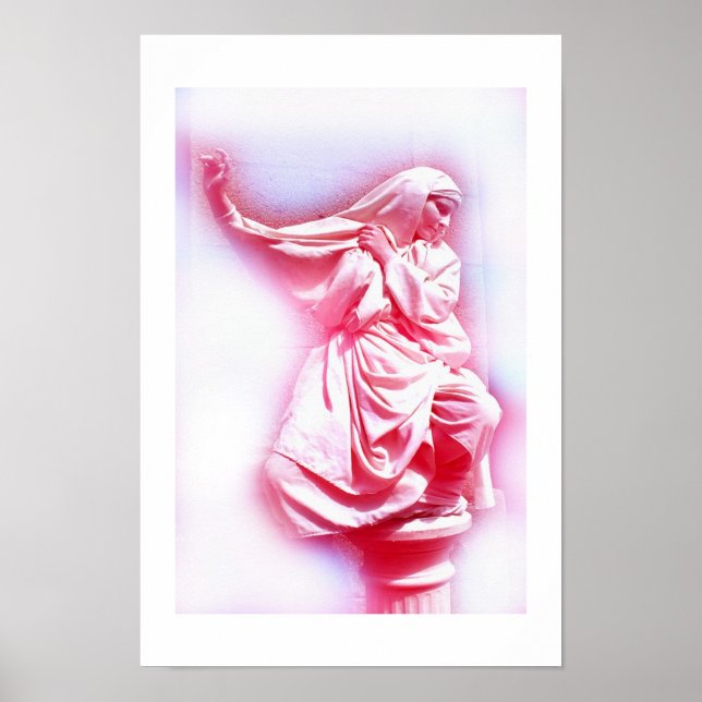 Poster Art rose (Devant)