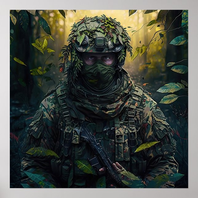 Poster Art Soldier (Devant)