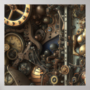 Poster Art Steampunk