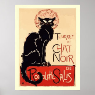 Poster Art Tournee du Conversation Noir