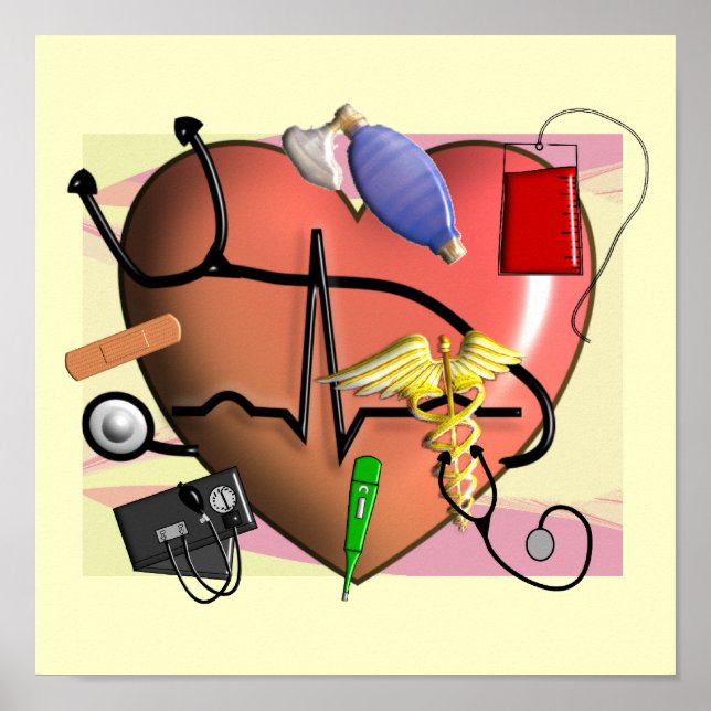 Poster ART Trauma/infirmière/infirmière/infirmière (Devant)