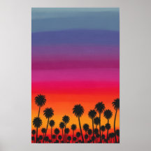Art Tropical Palm Wall
