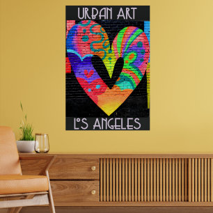 Poster Art Urbain, Los Angeles,