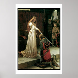 Poster Art Victorien Haute Résolution Imprimer "L'Accolad