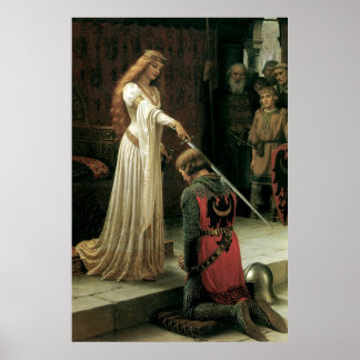 Poster Art Victorien Haute Résolution Imprimer "L'Accolad