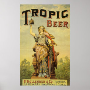 Poster Art vintage d'étiquette de produit, gladiateur