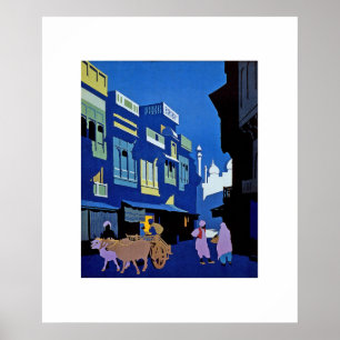 Poster Art Vintage Inde