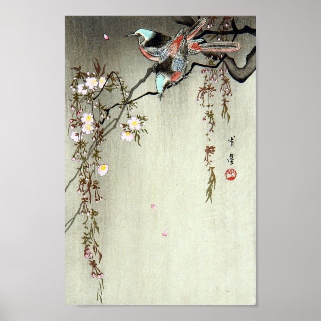 Poster Art vintage japonais ancien (Devant)