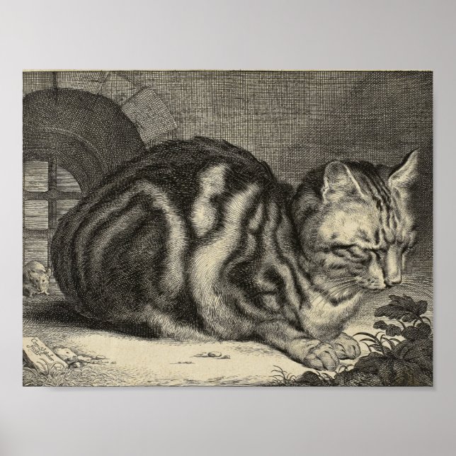 Poster Art vintage Le Grand Chat (Devant)