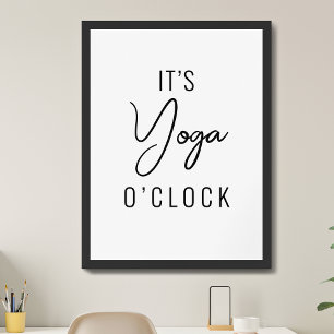 Poster Art Yoga minimaliste - Inspirationnel personnalisa
