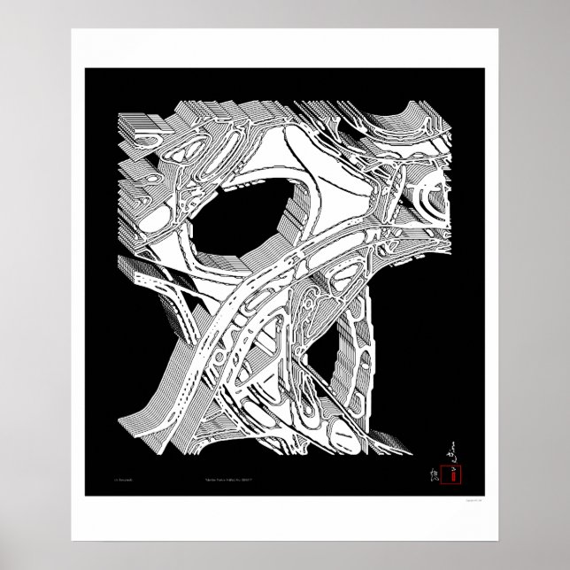 Poster Artefact Poétique Martian (Devant)