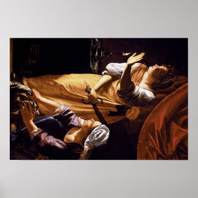 Poster Artemisia Gentileschi Art (Devant)