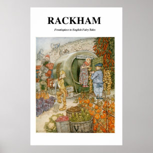 Poster Arthur Rackham - Frontispiece to English Fairy Tal