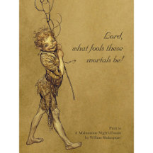 Arthur Rackham Puck Lord ce qui fou CC0950 Small
