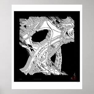 Poster Artifact poétique martien