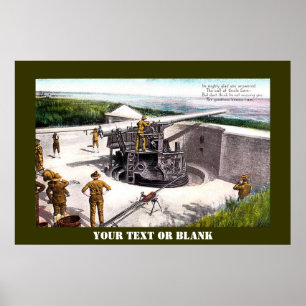 Poster Artillerie côtière