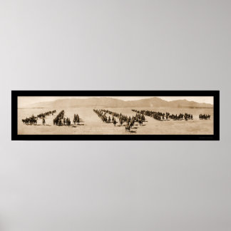 Poster Artillerie El Paso TX Photo 1916