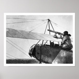 Poster Artilleur d'avions pendant la bataille de la