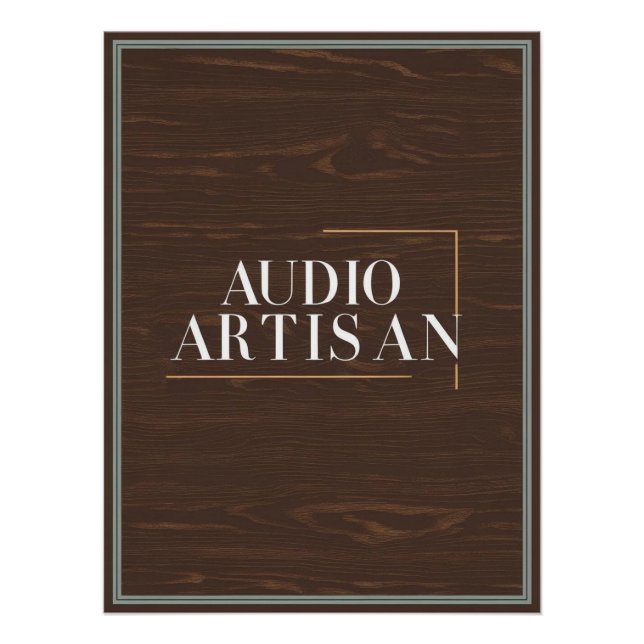 Poster Artisan Audio (Devant)
