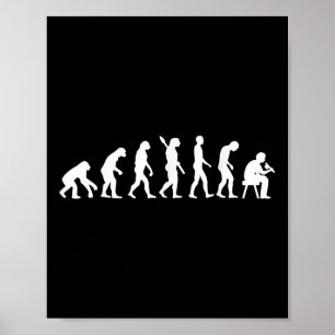 Poster Artiste de tatouage de l'évolution