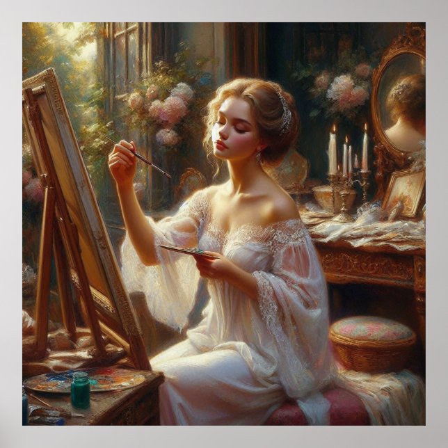 Poster Artiste victorien (Devant)