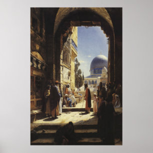 Poster Artistes juifs - Art - Gustav Bauernfeind - Temple