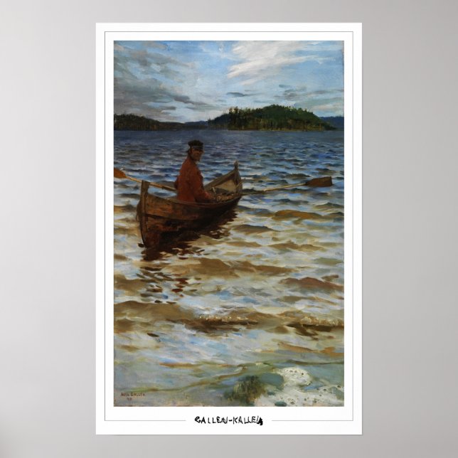 Poster artistique Akseli Gallen-Kallela Zedign #46 (Devant)