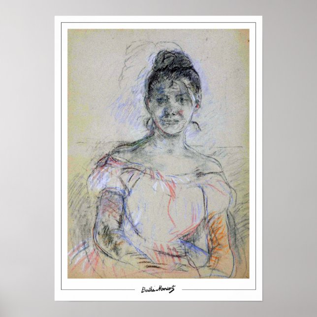 Poster artistique Berthe Morisot Zedign #103 (Devant)