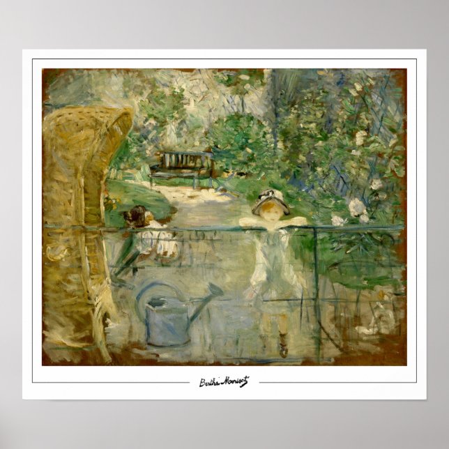 Poster artistique Berthe Morisot Zedign #157 (Devant)
