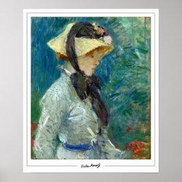 Poster artistique Berthe Morisot Zedign #16