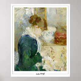 Poster artistique Berthe Morisot Zedign #265