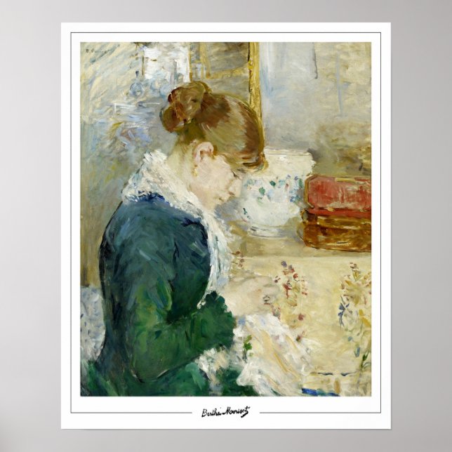 Poster artistique Berthe Morisot Zedign #265 (Devant)