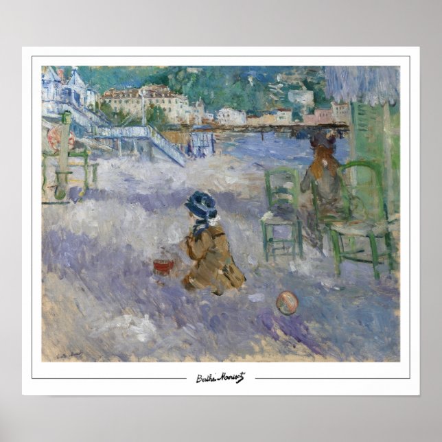 Poster artistique Berthe Morisot Zedign #311 (Devant)
