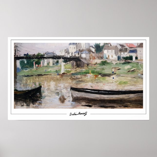 Poster artistique Berthe Morisot Zedign #321 (Devant)