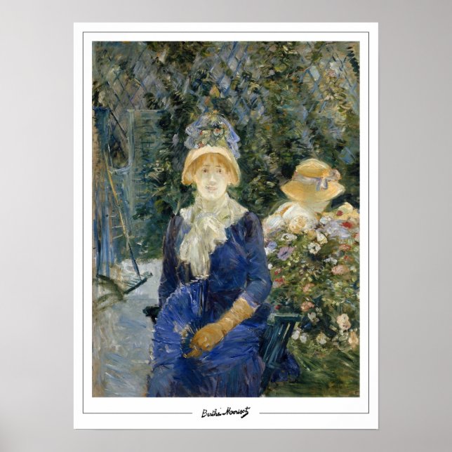 Poster artistique Berthe Morisot Zedign #328 (Devant)