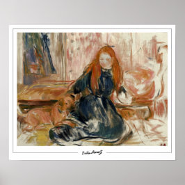 Poster artistique Berthe Morisot Zedign #340